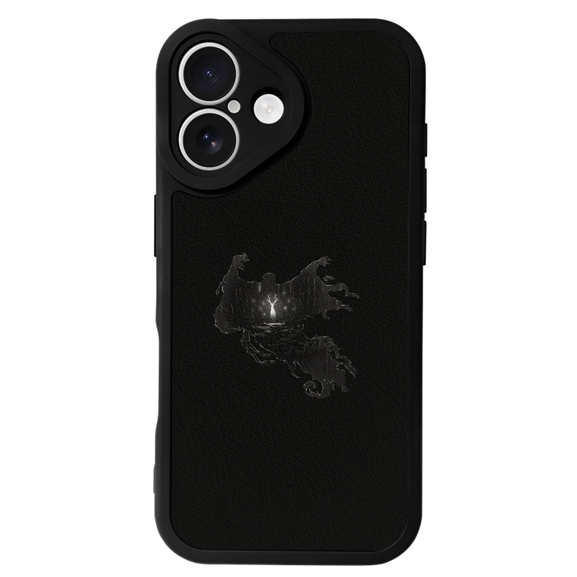 （画像用） Harry Potter ハリー・ポッターシリーズ 【iPhone 16シリーズ対応】シリコンスマホケース（レザー調） 材質：シリコン